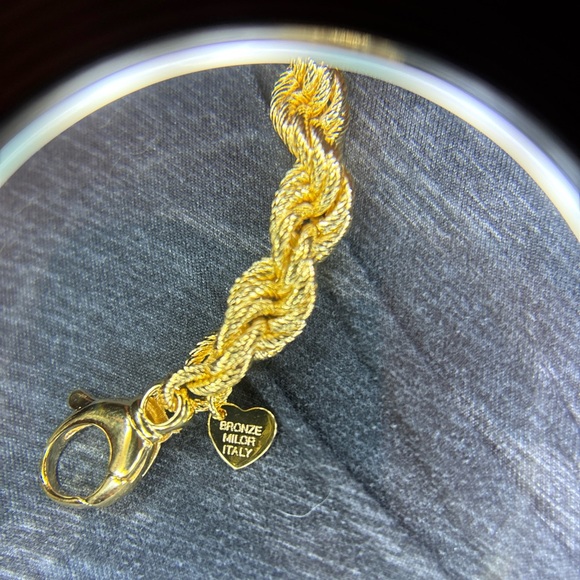 Bronze milar Italy bracelet - Picture 3 of 5